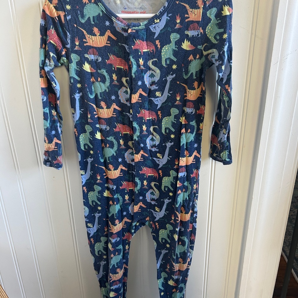 Magnetic Me Arctic and dragon/dino Print Onesies